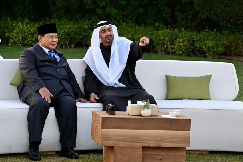 hubungan strategis Prabowo dan MBZ